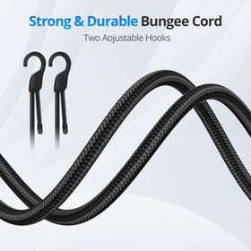 Buvcnsy 80in cord stretches for large luggage or rooftop cargo.