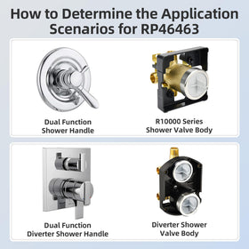 BUWTIQ RP46463 packaging displays complete kit for tool-free replacement.