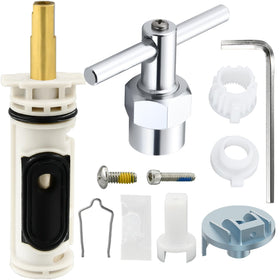 BUWTIQ 1222 replacement cartridge kit: restores steady shower flow for Moen Posi-Temp.