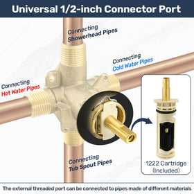 BUWTIQ 2510 1222 cartridge included for straightforward replacement.