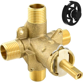 BUWTIQ 2510 valve body with brass construction for lasting durability.
