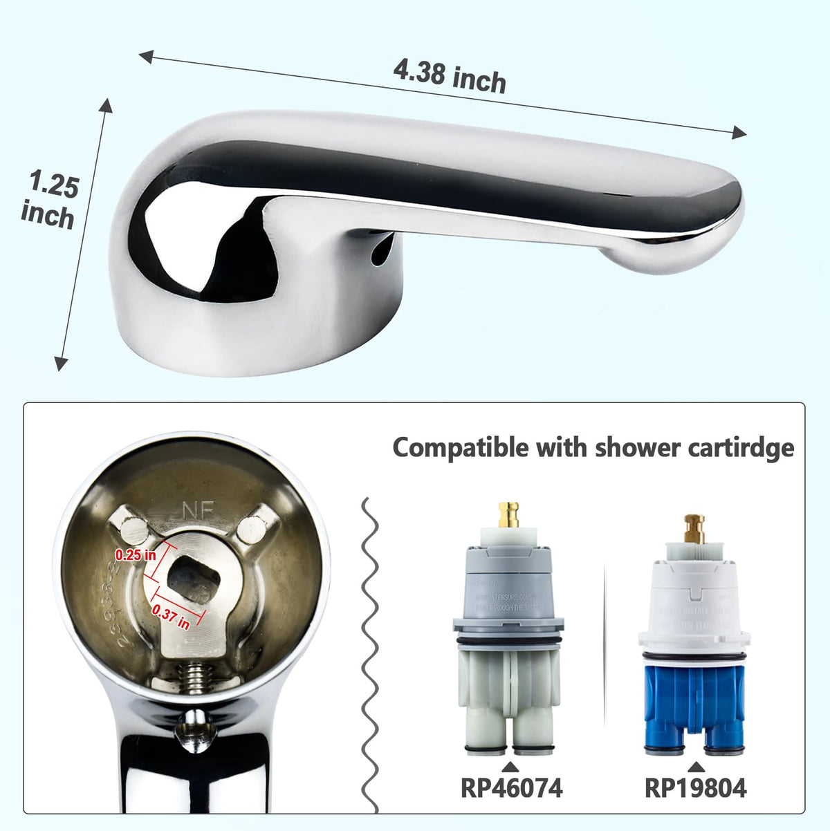 BUWTIQ H79 handle for Delta 1300/1400 series replacement.