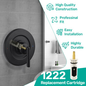 BUWTIQ repair kit setup: all-in-one solution for aging Moen tub and shower valves.