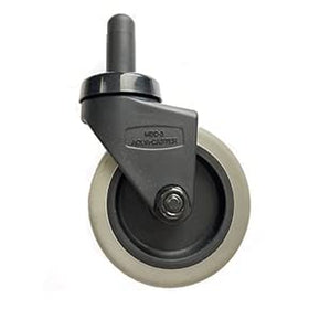 Buy Casters 3-inch wheels close-up showing non-marking, quiet rolling.