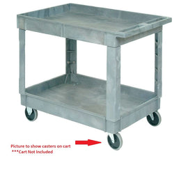 Buy Casters compatible with Rubbermaid 4400/4500 carts for easy replacements