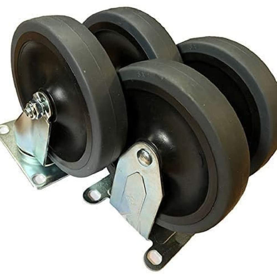Buy Casters swivel casters boost maneuverability on Rubbermaid carts