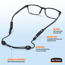 Buyisgle eyewear end tips larger than 5mm fit securely