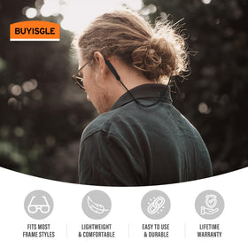 Buyisgle lightweight nylon and silicone strap material for durability