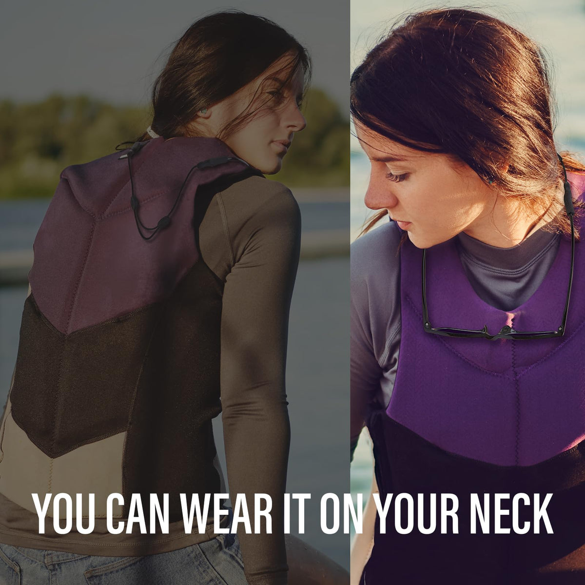 Buyisgle strap retracts from 14 inches to 9 inches