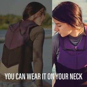 Buyisgle strap retracts from 14 inches to 9 inches