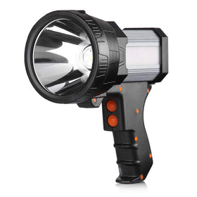 BUYSIGHT rechargeable spotlight main beam delivers high visibility over long distances.