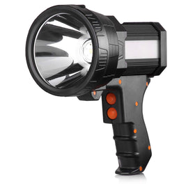 BUYSIGHT Rechargeable Spotlight main light with powerful beam for large-area illumination