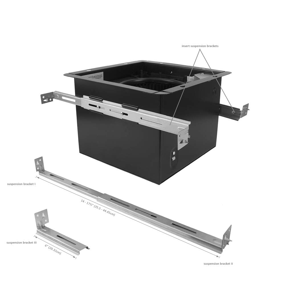 BV 200CFM unit with HVI 2100 certification for reliable airflow.