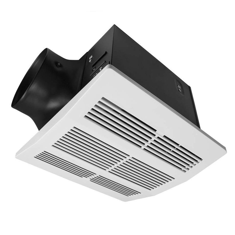BV bathroom exhaust fan 200CFM with ultra-quiet operation for up to 200 sq ft.