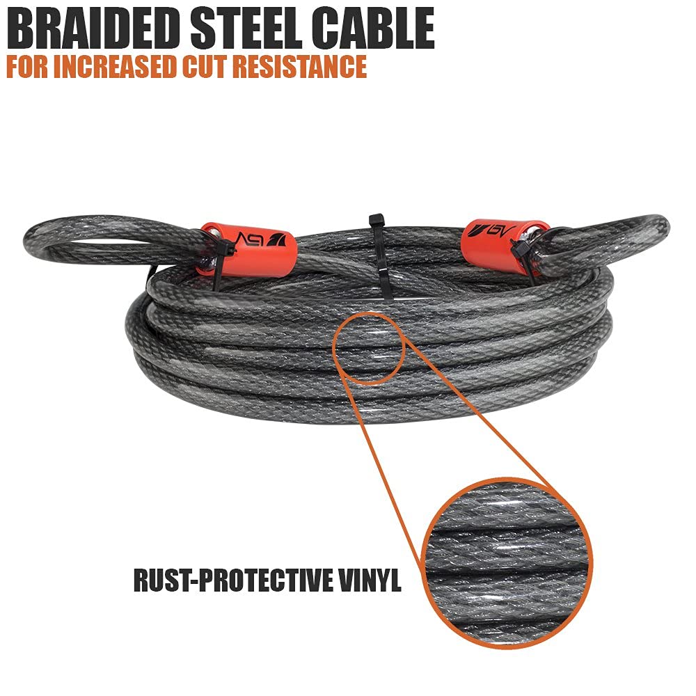 BV suitable for bikes, motorcycles, gates, ladders, and outdoor furniture.