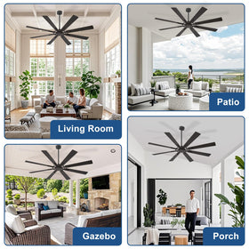 BvenuBigLite outdoor-no-light design suitable for sheltered patios.