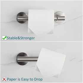 BVL anti-rotation mounting provides wobble-free bathroom use