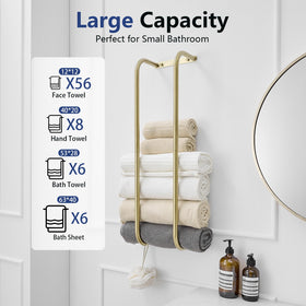 BWE safety design featuring rounded corners on a towel rack
