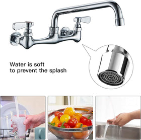 BWE color-coded red and blue handles aid quick temperature recognition.