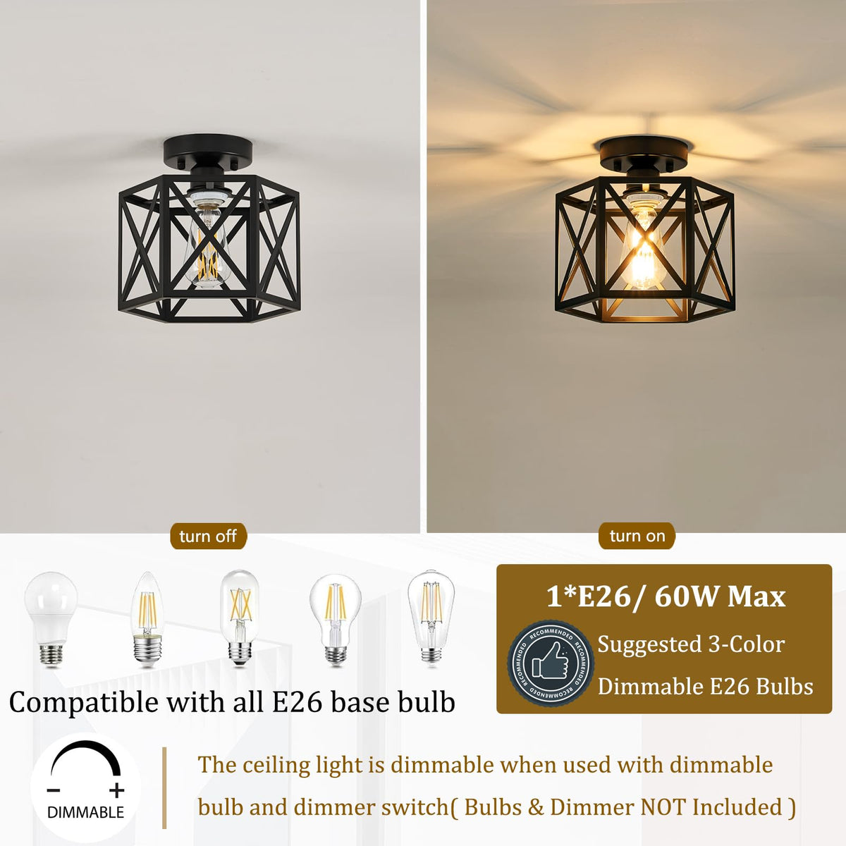 Bwxcie kitchen entryway light ideal for transitional spaces