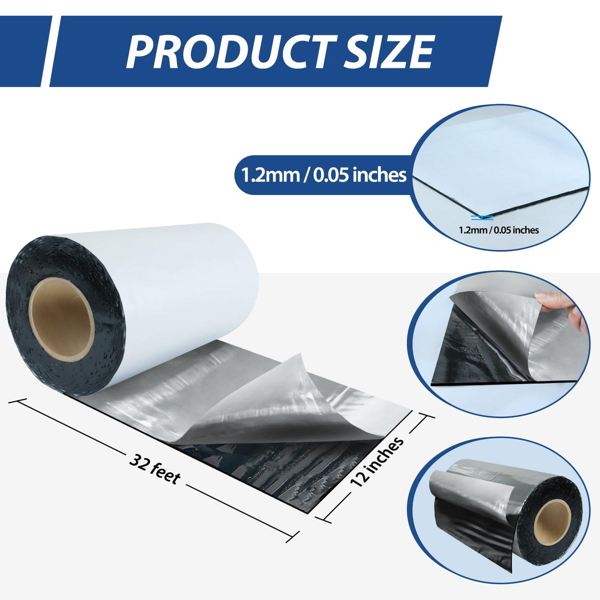 BXI PVDF seam membrane flashing tape forms strong moisture barrier