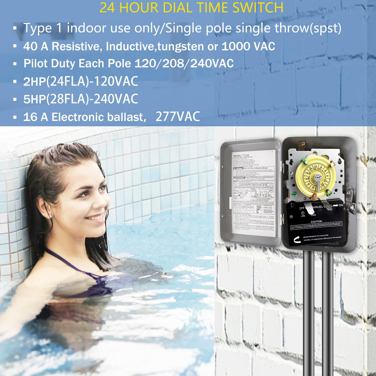 Bxmgr T101 24-hour scale with 15-minute marks for accurate operation
