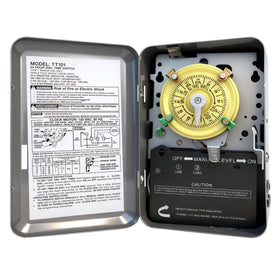 Bxmgr T101 pool timer dial showing 24-hour scheduling for precise control
