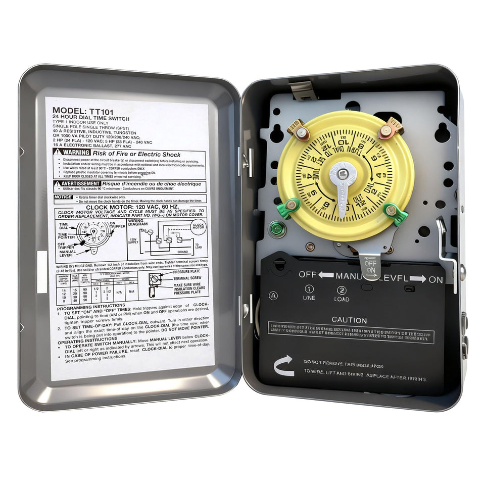 Bxmgr T101 pool timer dial showing 24-hour scheduling for precise control