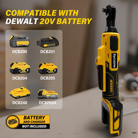 Built-in LED light illuminates the work area for dim environments.