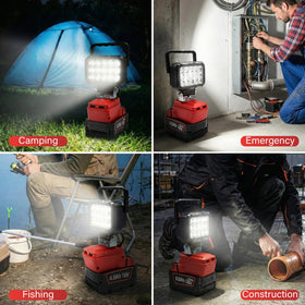 Byczone portable emergency light for workshop, garage, or outdoor tasks.
