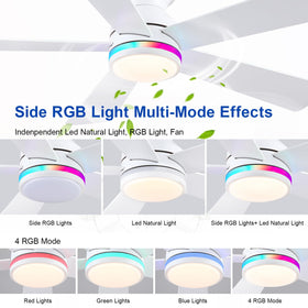 BYKISTOK remote control for convenient ceiling fan and lights adjustments