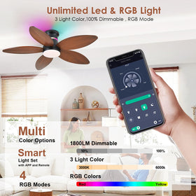 BYKISTOK led light with 3CCT and dimming for mood.