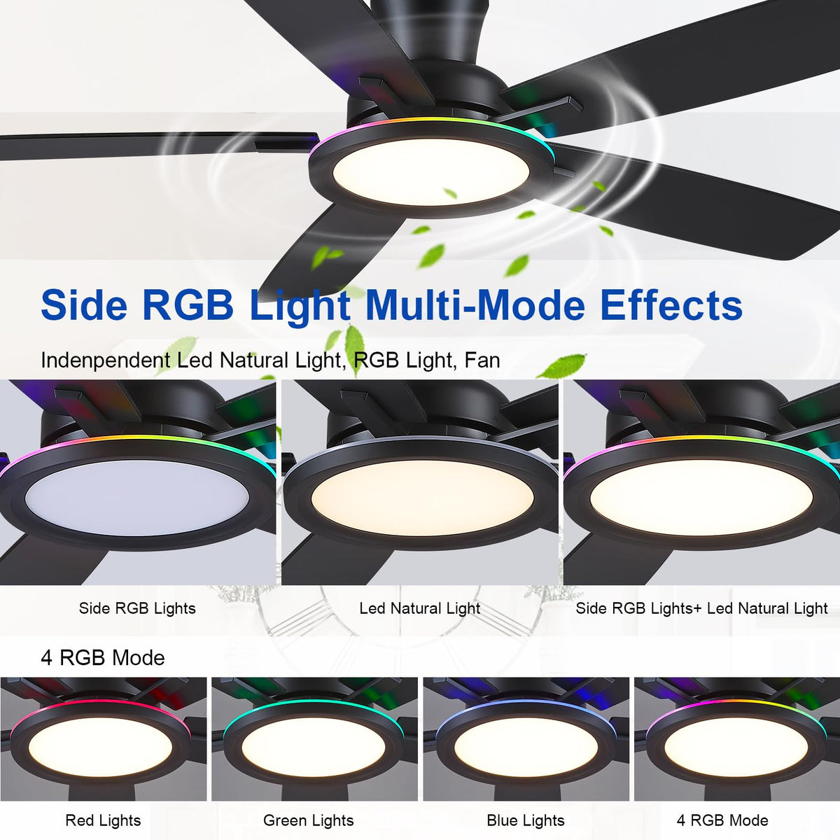 BYKISTOK RGB light adds customizable ambiance for gatherings