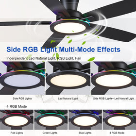 BYKISTOK RGB light adds customizable ambiance for gatherings