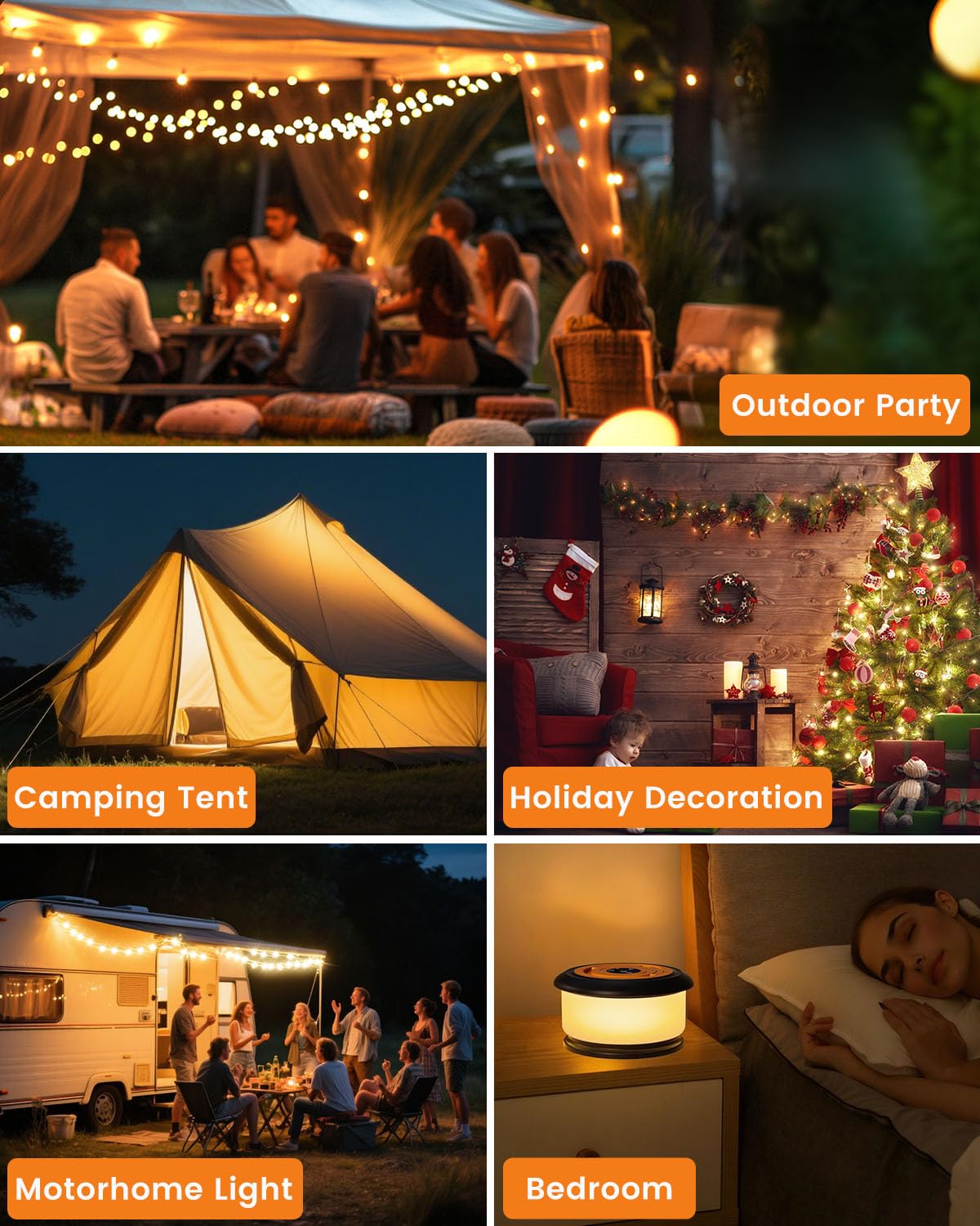 Bylitodt fast-wind retractable string lights prevent tangled cords outdoors.