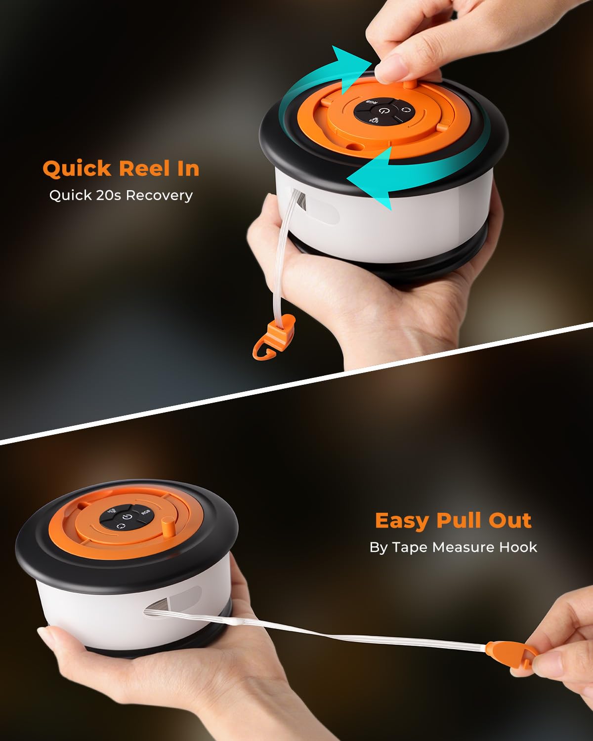 Bylitodt waterproof garden lights ideal for RV exteriors and awnings.