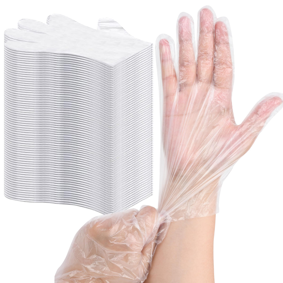 BYMORE 1200 pcs disposable gloves bulk for safe food handling in busy kitchens