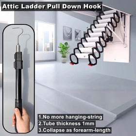 Bytcew durable buckle-clasp locking the pole at a chosen length