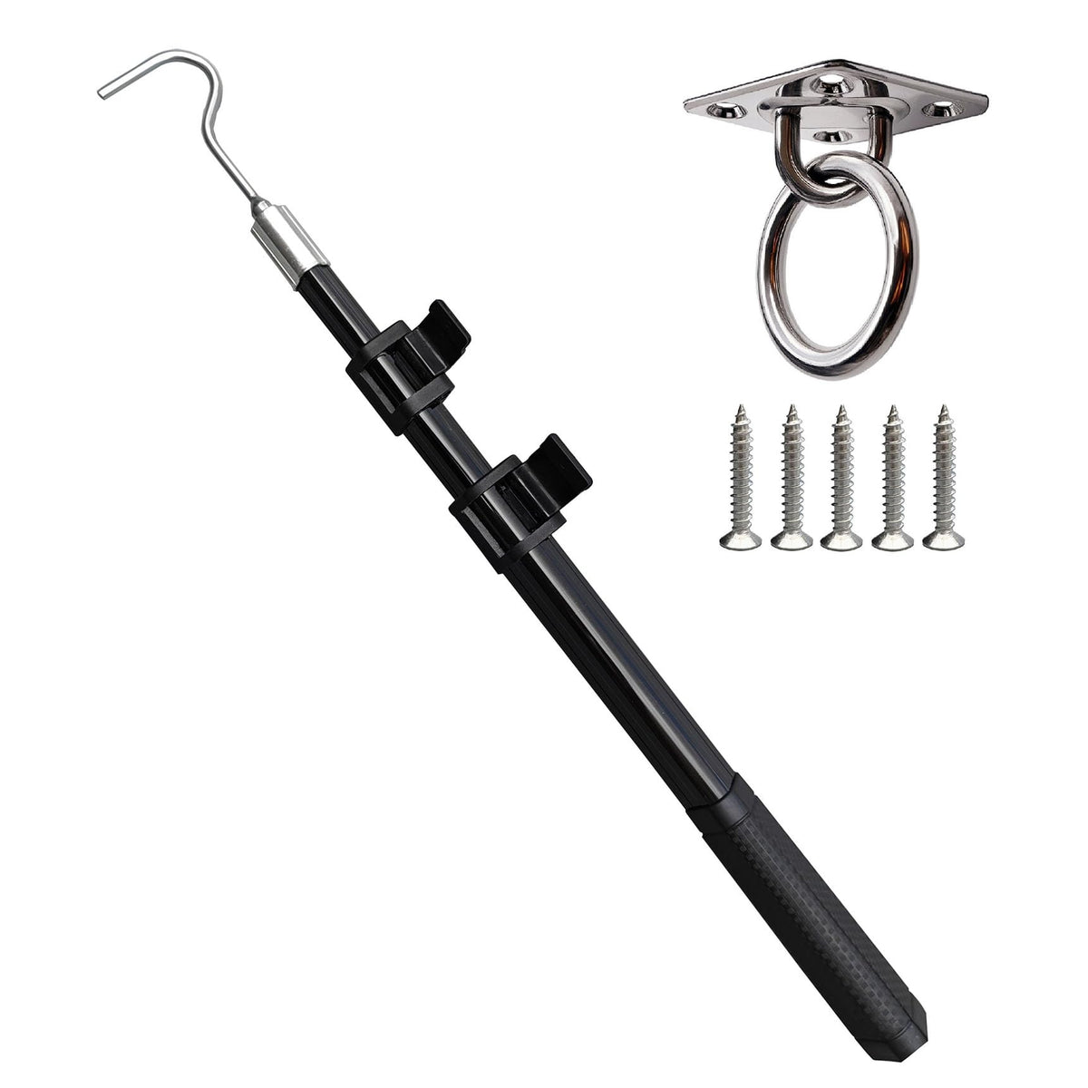 Bytcew extendable attic pull-down hook demonstrating durable design for loft access