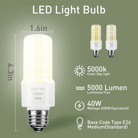CA New Sunshine 40W LED corn light for reliable outdoor street lighting