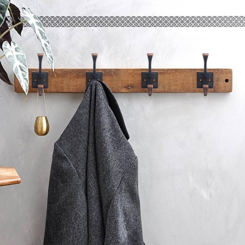 CABDM zinc alloy construction ensures durable rust-resistant hooks for damp spaces.