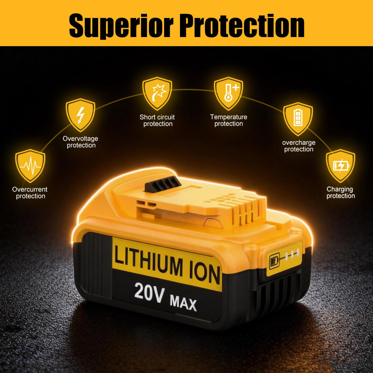 Cabeattee battery protections ensure safer use during high-demand tasks.