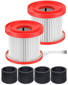 Cabiclean 49-90-1900 HEPA filter for Milwaukee, captures fine dust for cleaner air