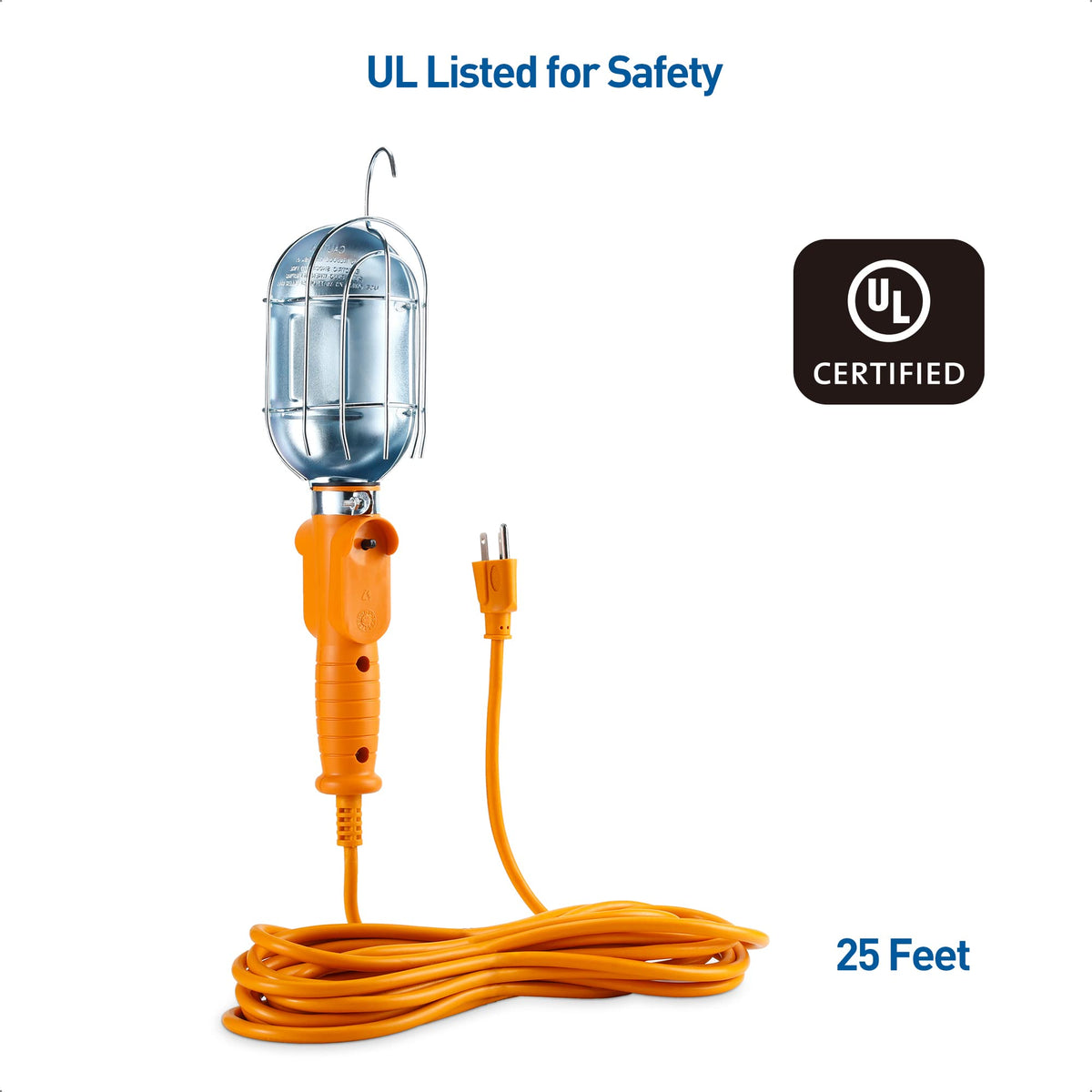 Garage and workshop illumination from Cable Matters for clearer visibility.