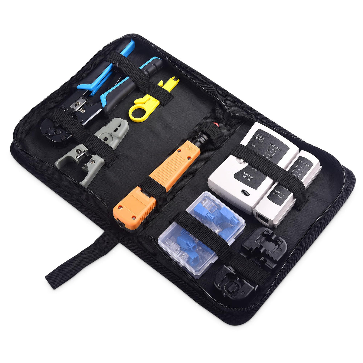 Cable Matters network toolkit case keeps tools organized for field deployments.
