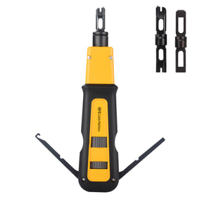 Cable Matters punch down tool with 110 and 66 blades for precise terminations