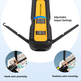 Cable Matters spring-action design enables quick terminations with minimal effort