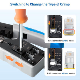 Cable Matters shielded dovetail clip support ensures stable shielded cable terminations