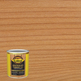 Deck being treated with Timber Oil to show deep penetration and color