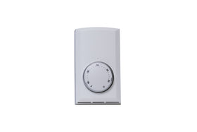 Cadet T522-W front view of double-pole thermostat with dial control for precise comfort